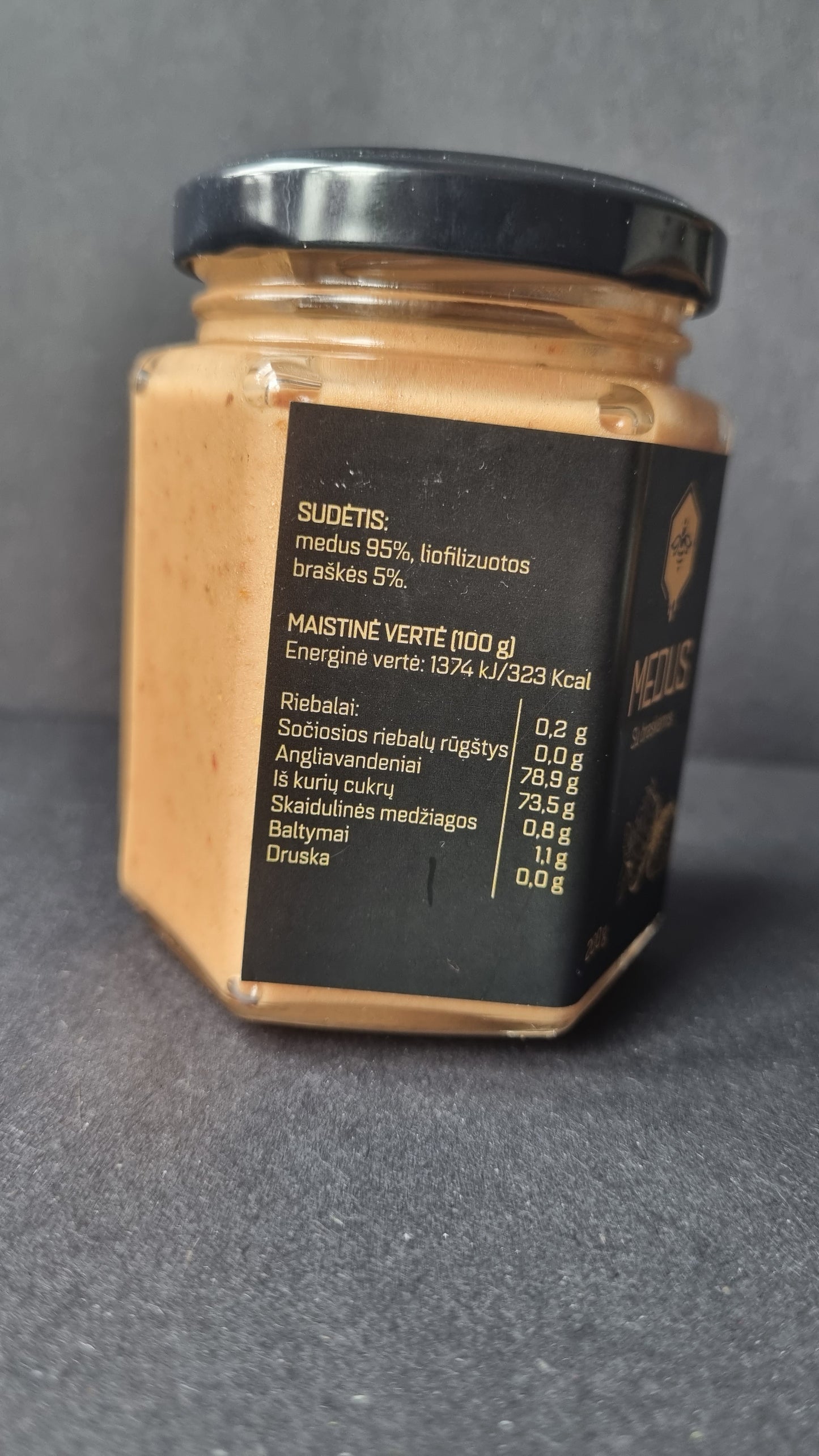 Honey with Strawberries