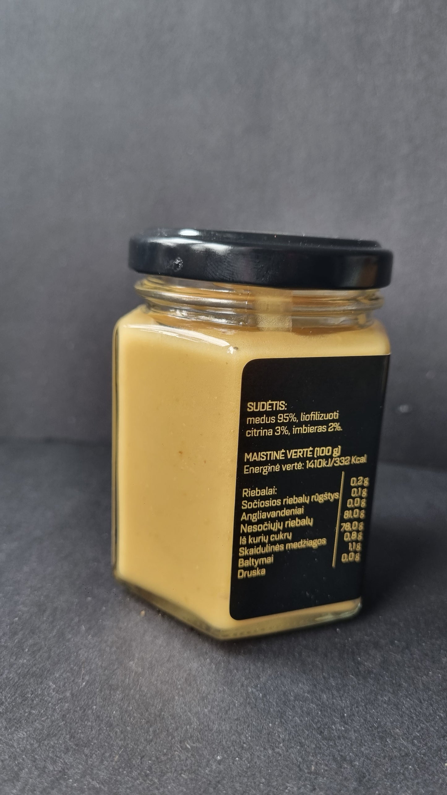 Honey with Lemon and Ginger