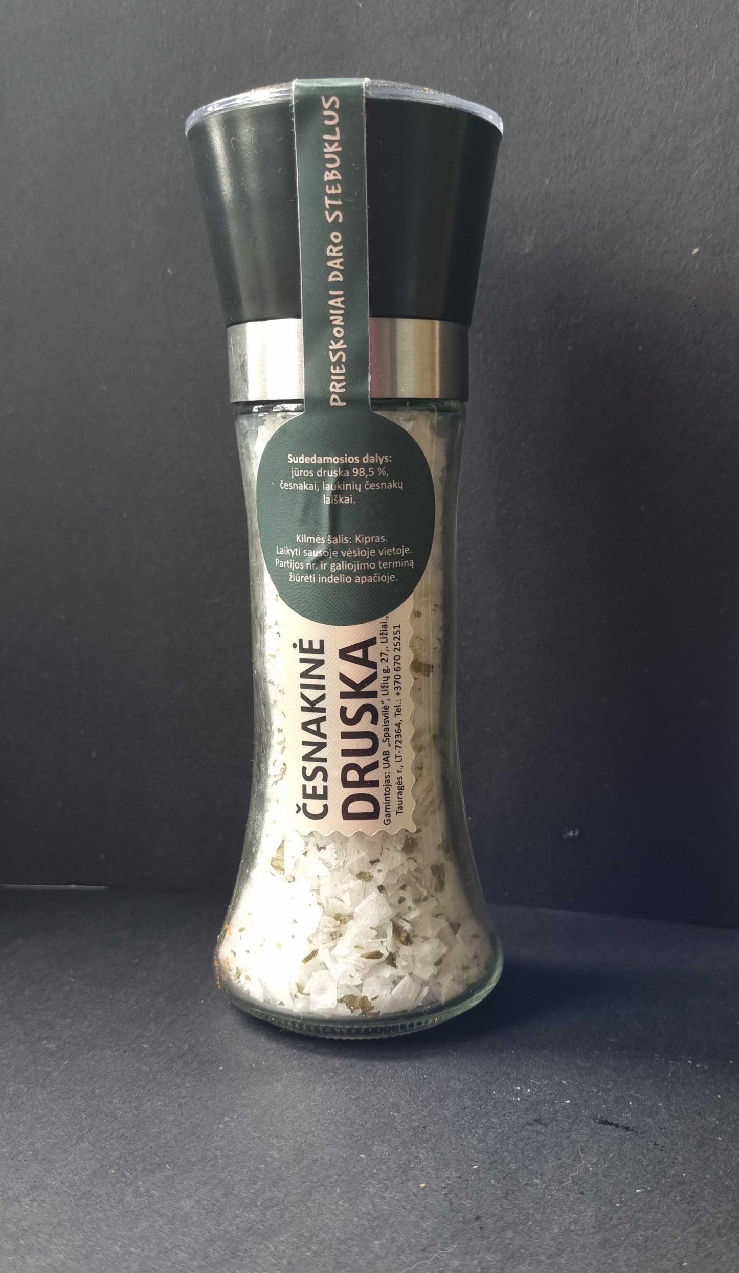 GARLIC SALT grinder