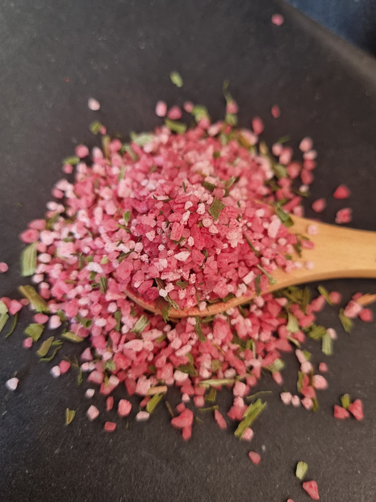 Cold beet soup salt