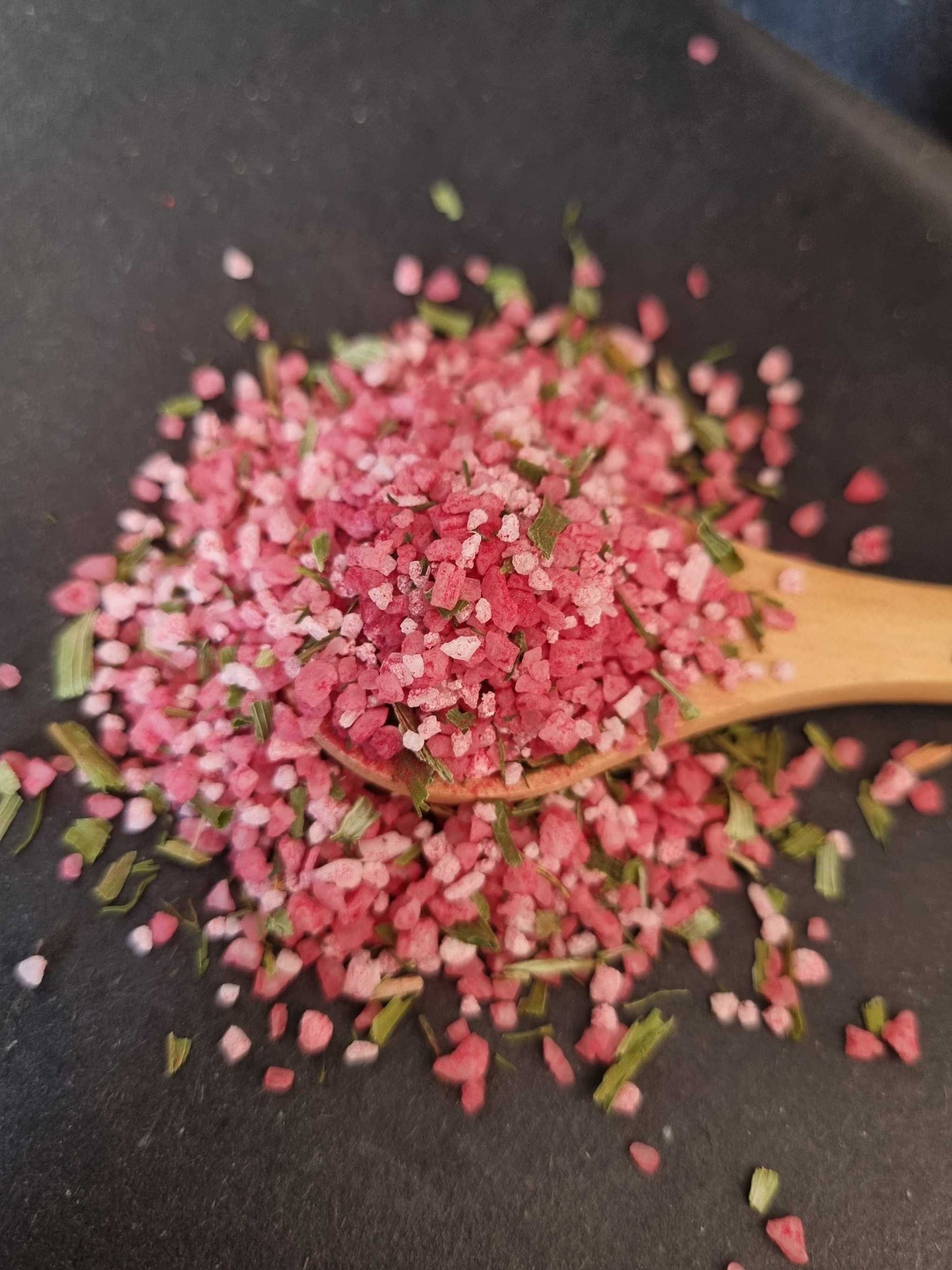 Cold beet soup salt