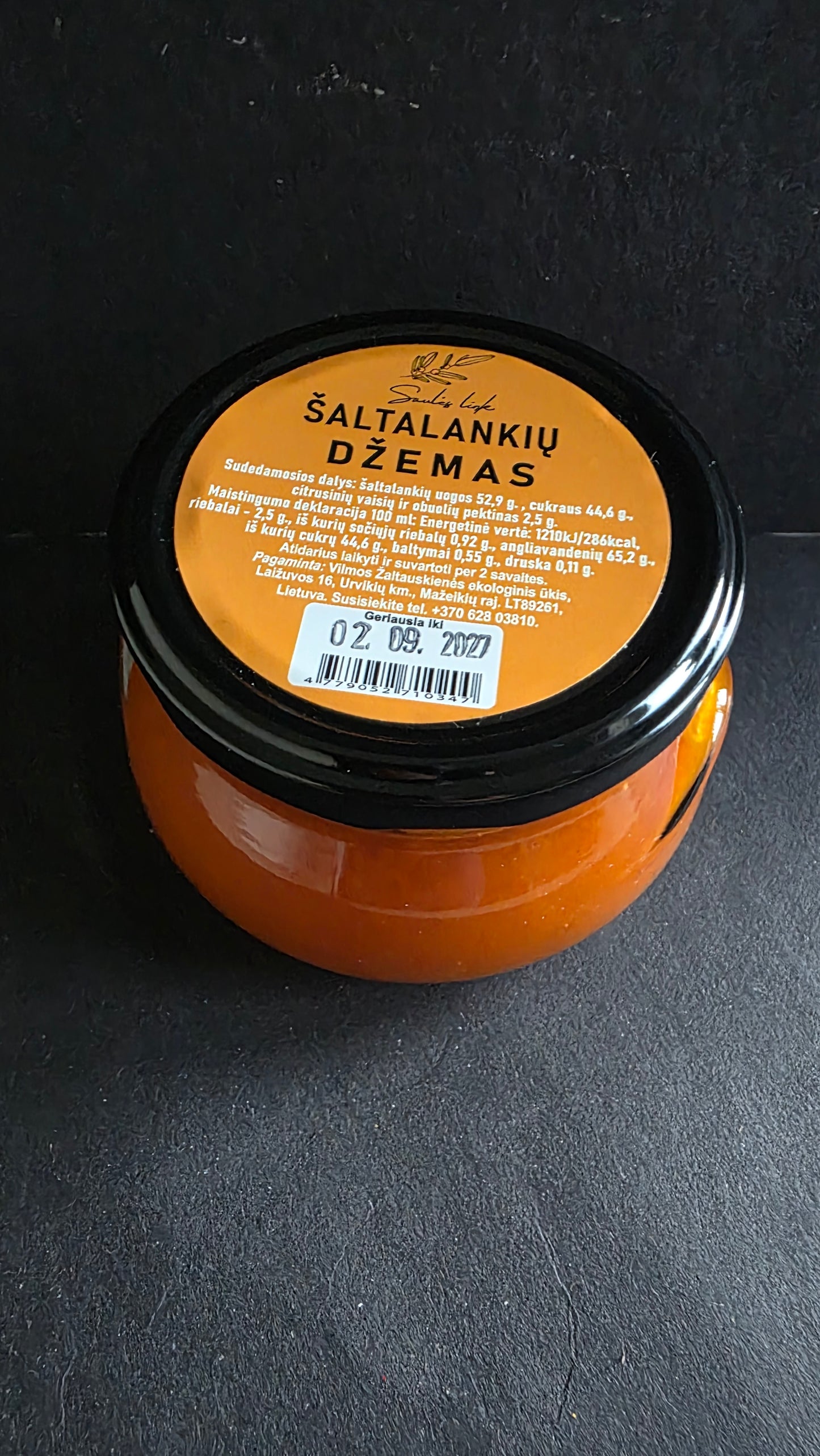 Sea Buckthorn Jam