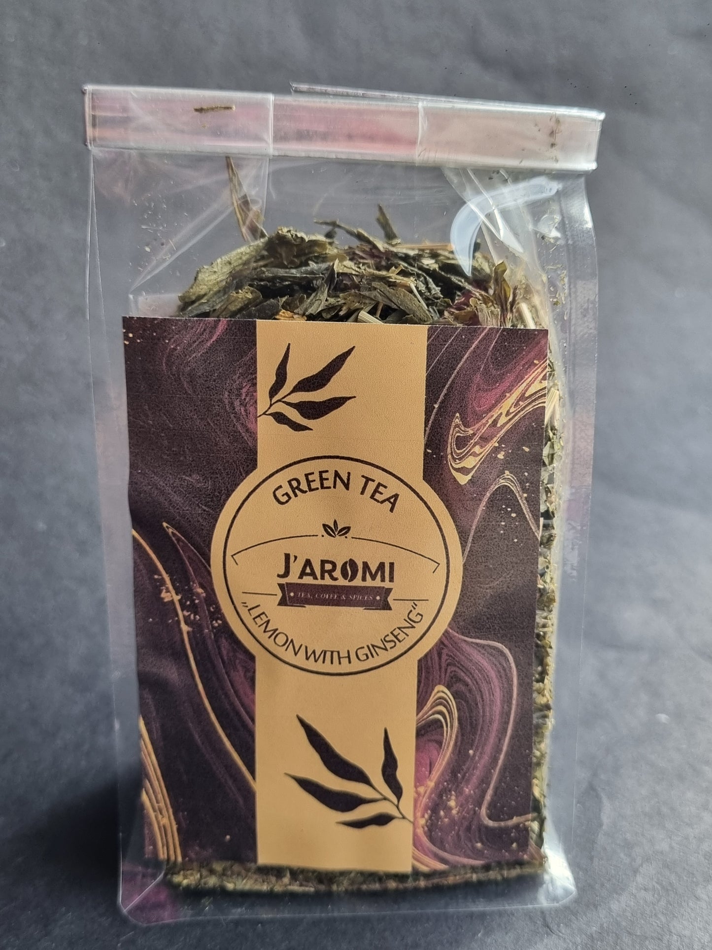 Green tea "LEMON WITH GINSENG"