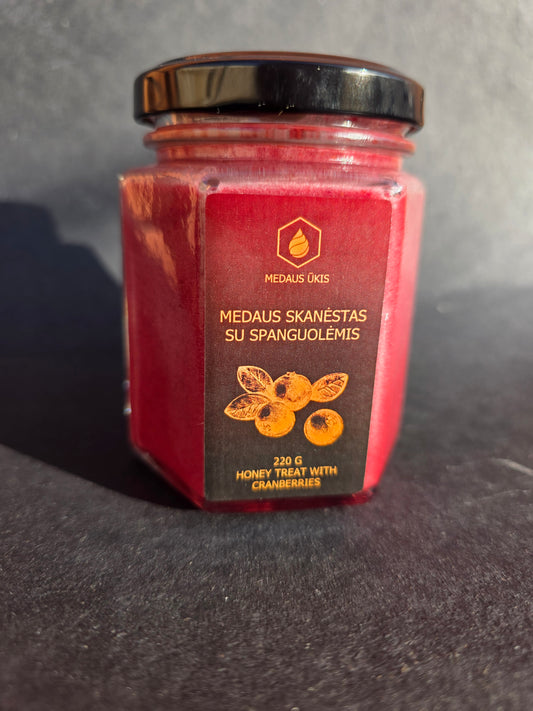 Honey with Cranberries