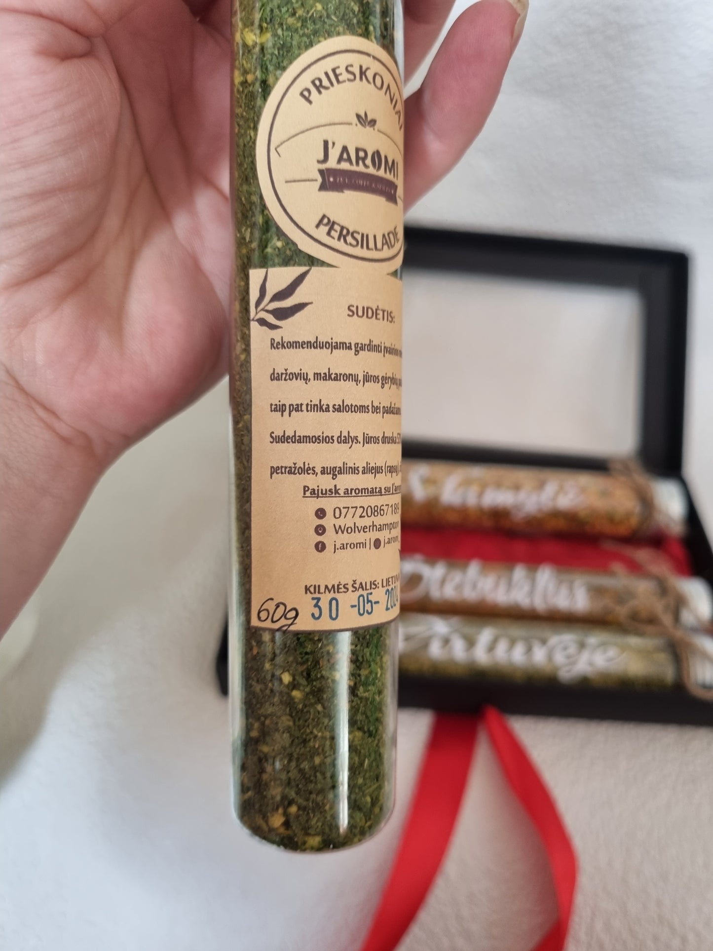 Prieskonių dovana Motinos dienos proga