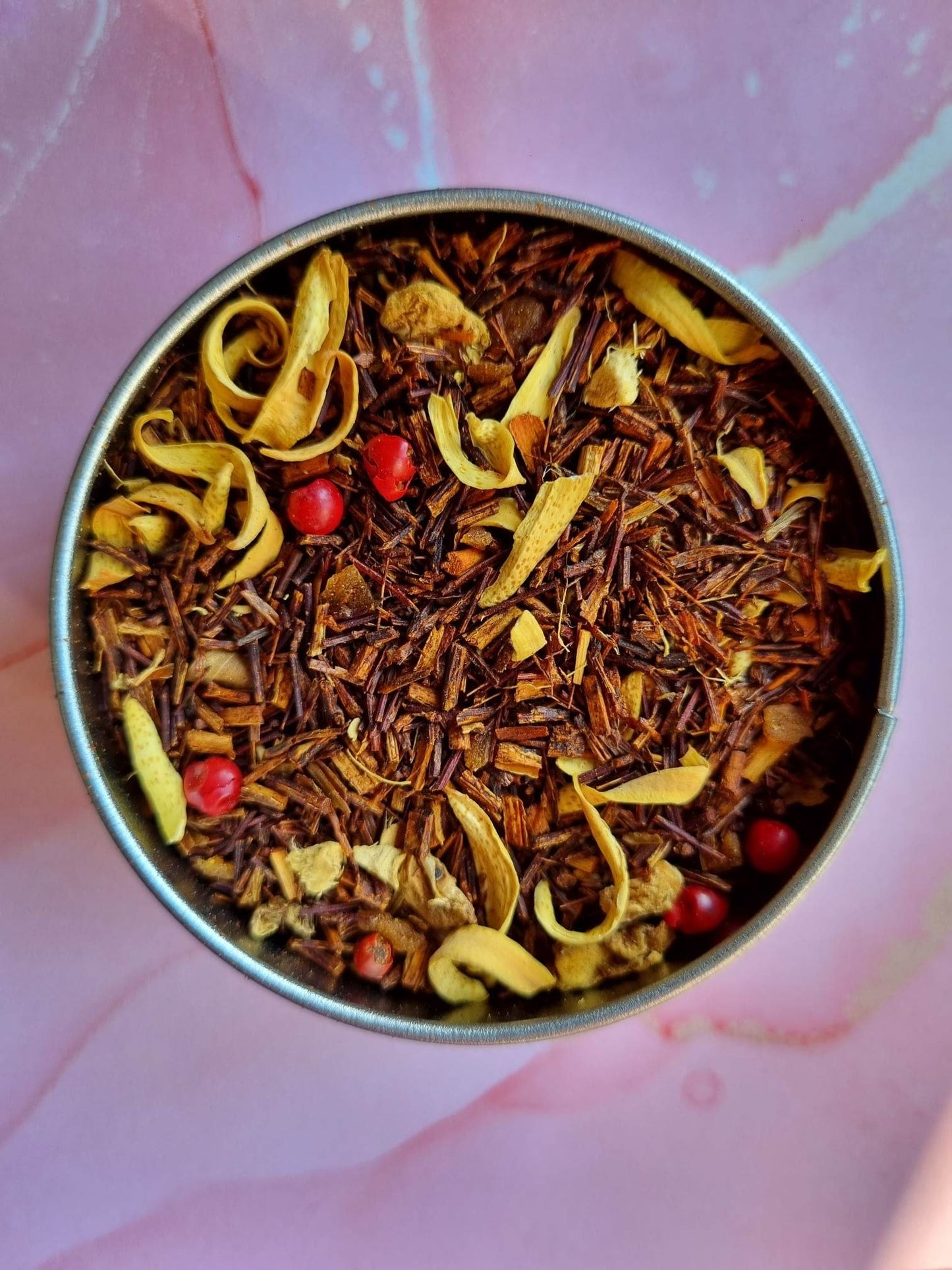 Rooibos tea "ORANGE - GINGER"