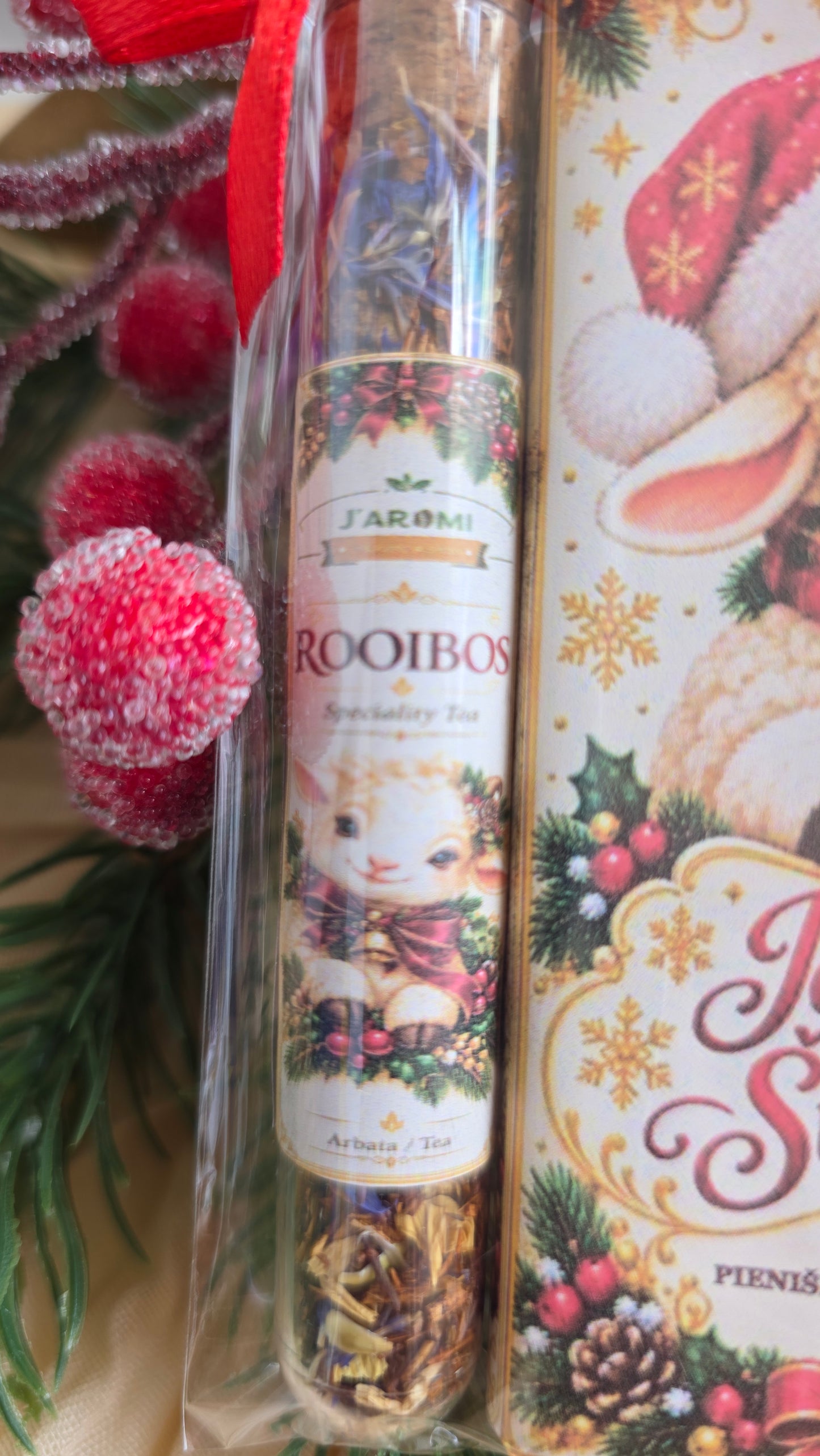 Little Christmas Joy – Rooibos Tea & Chocolate Gift Set