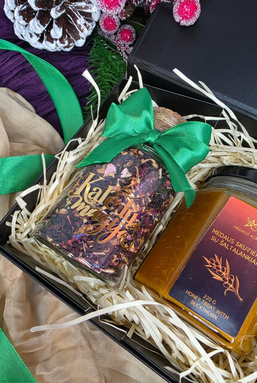 Christmas Magic – Tea & Honey Gift Set | J’AROMI