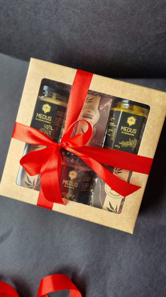 Arbatos ir medaus dovana