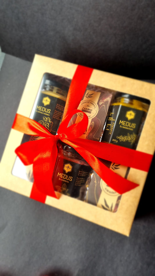 Arbatos ir medaus dovana