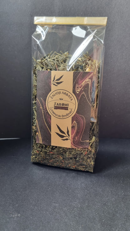 Green tea "LEMON WITH GINSENG"