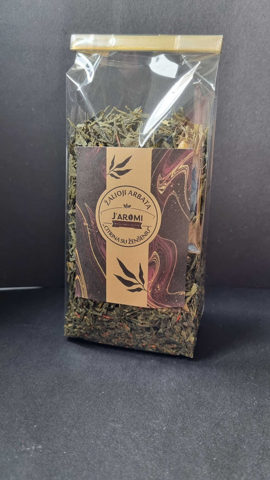 Green tea "LEMON WITH GINSENG"