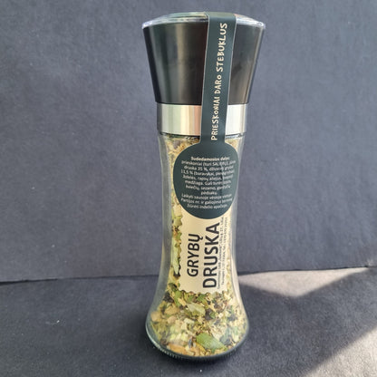Mushroom
Salt, grinder