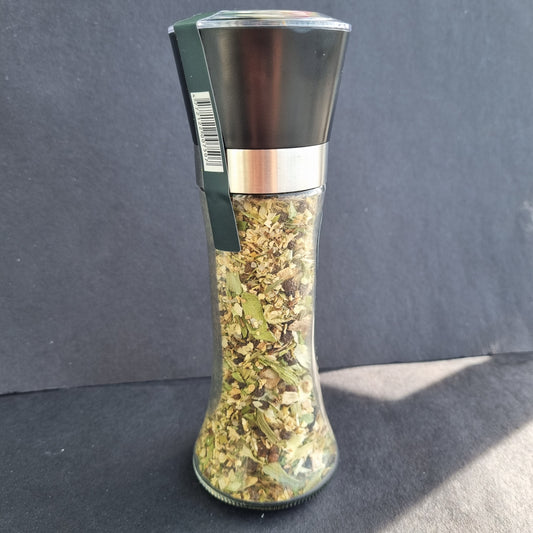 Mushroom
Salt, grinder