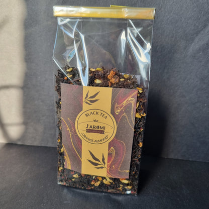Black tea "ALMOND-ORANGE"