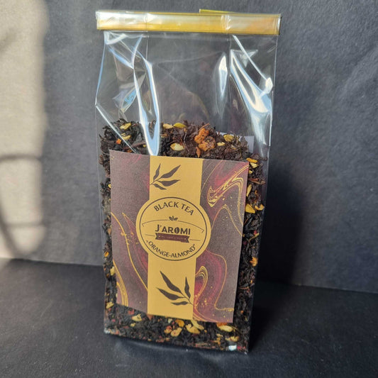 Almond Orange Black Loose Leaf Tea