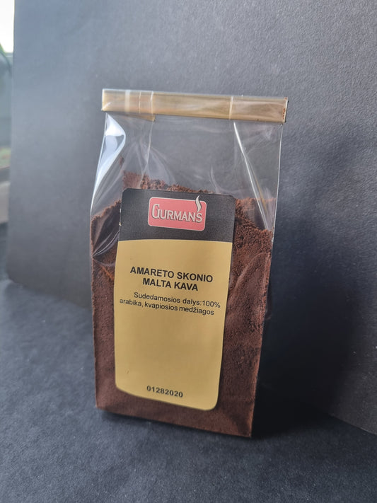 GURMAN'S AMARETTO flavoured coffee