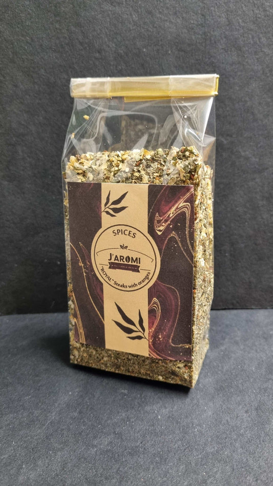 ROYAL spices for STEAKS with ORANGES