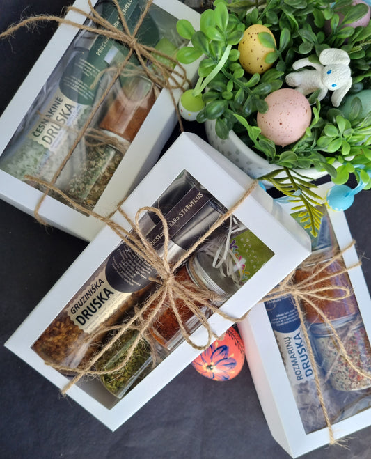 Easter ROSEMARY salt grinder set