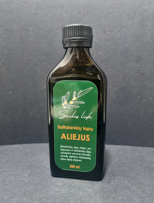 Šaltalankių lapų aliejus 200ml