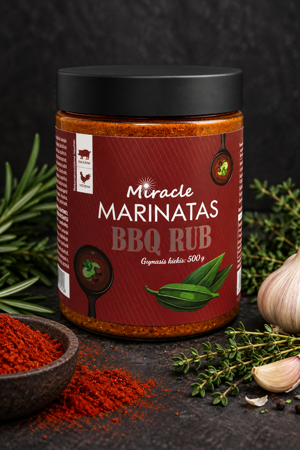 Miracle Marinatas BBQ Rub