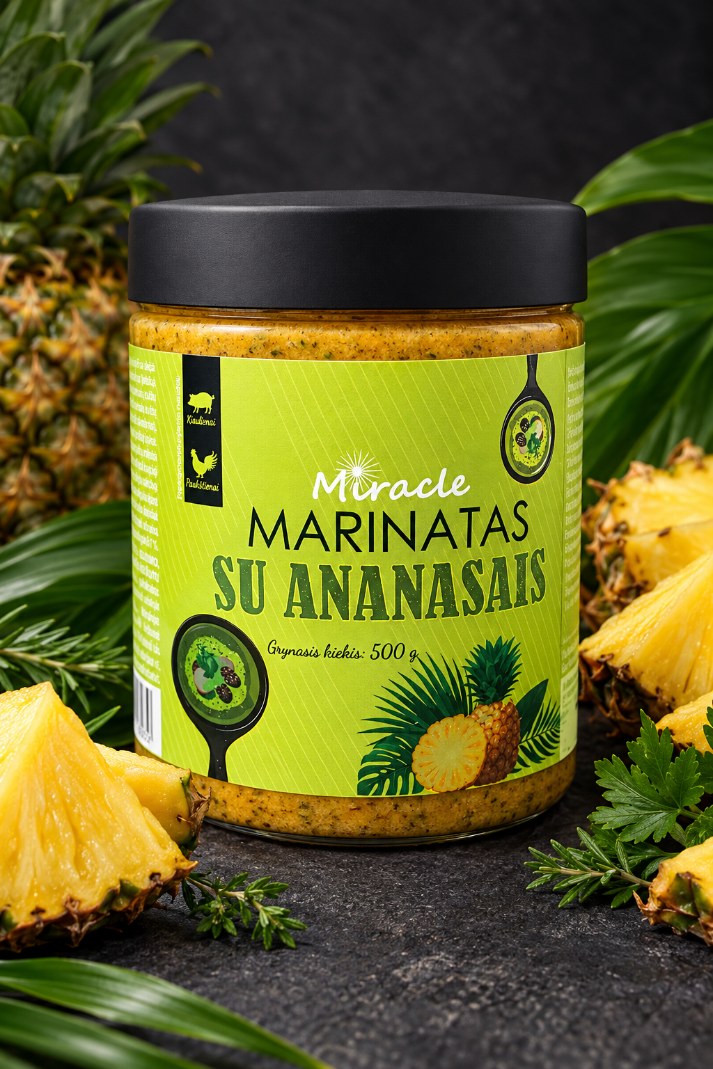 Miracle Marinatas su Ananasais