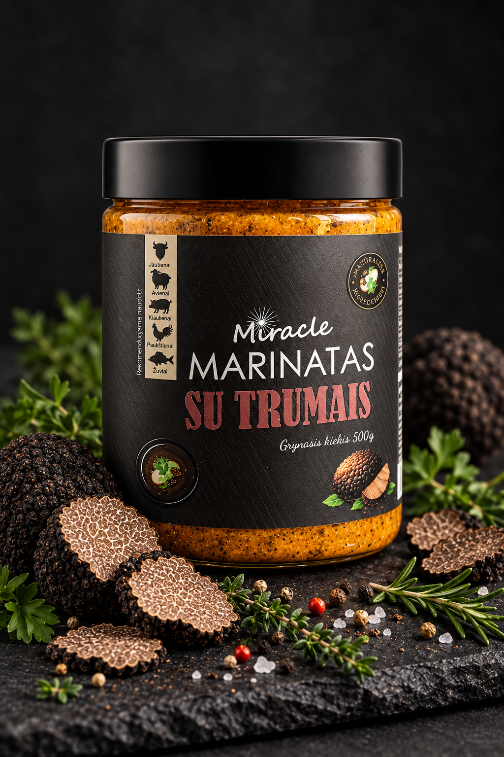 Miracle Marinatas Su Trumais – su trumais