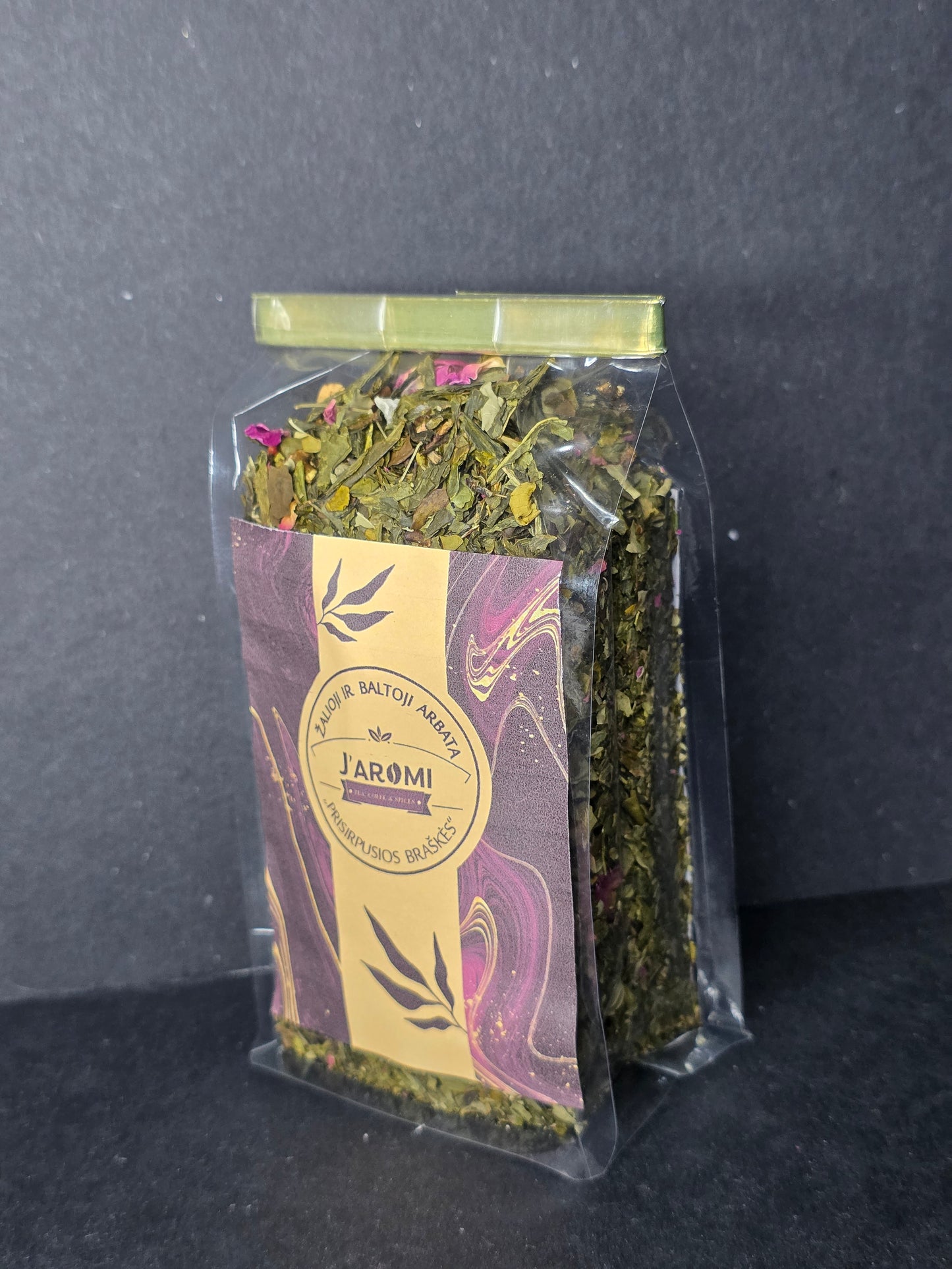 Žalioji ir baltoji arbata „PRISIRPUSIOS BRAŠKĖS“