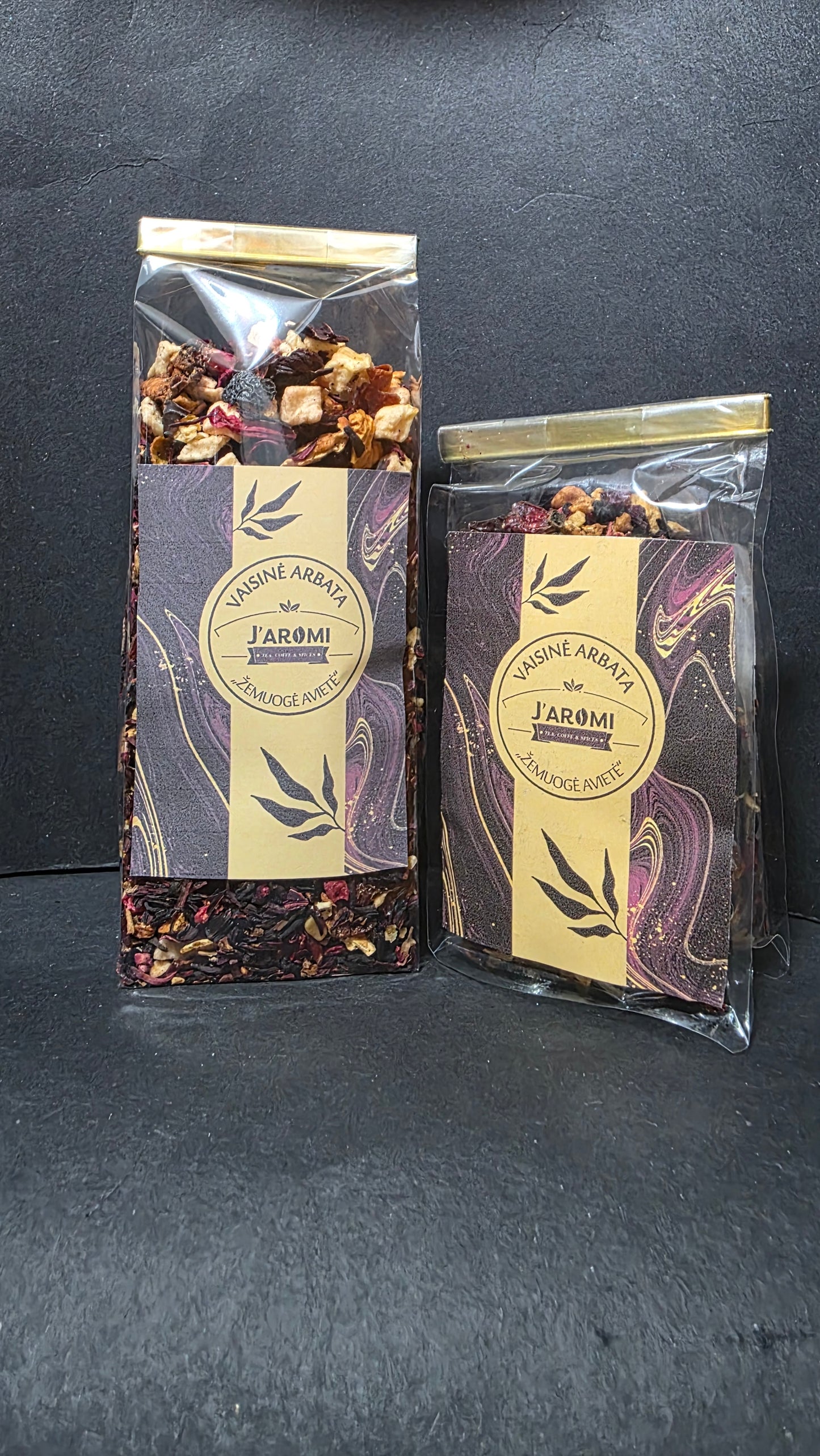 ŽEMUOGĖ AVIETĖ, vaisinė arbata