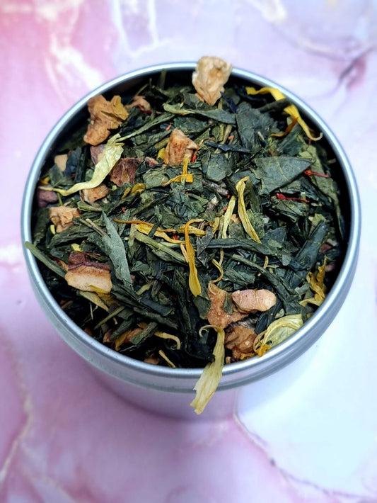 Green tea "QUINCE"