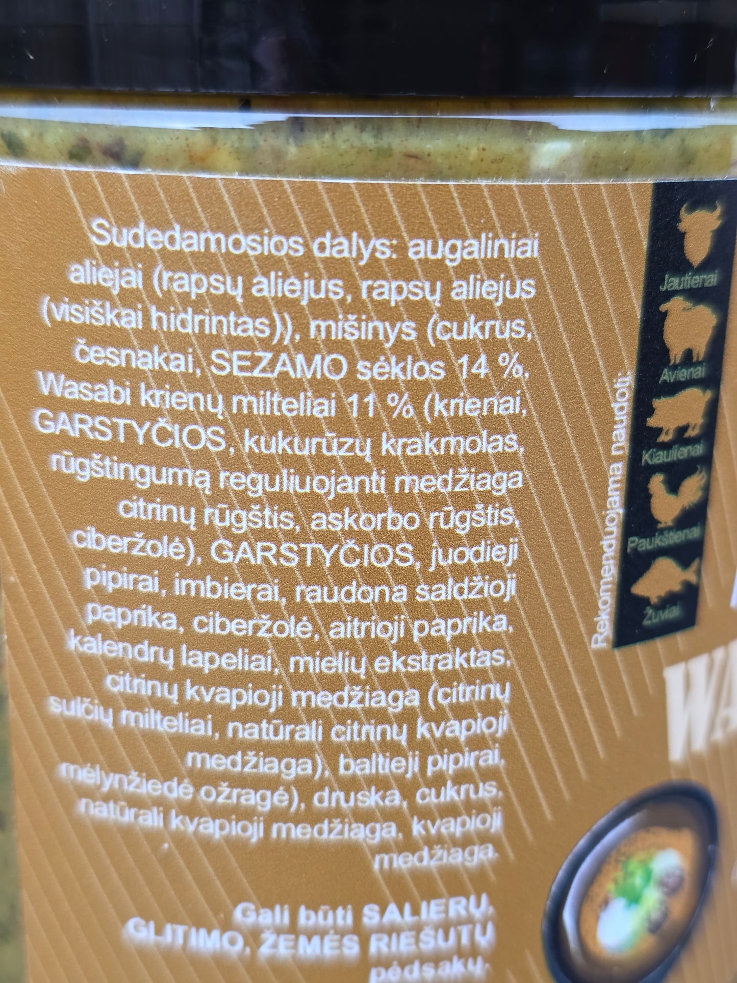 Miracle Wasabi  and sesame