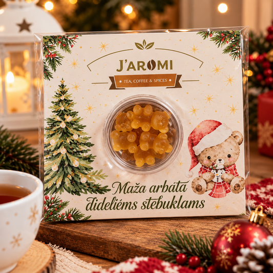 J.aromi Christmas Tea Bear Gift