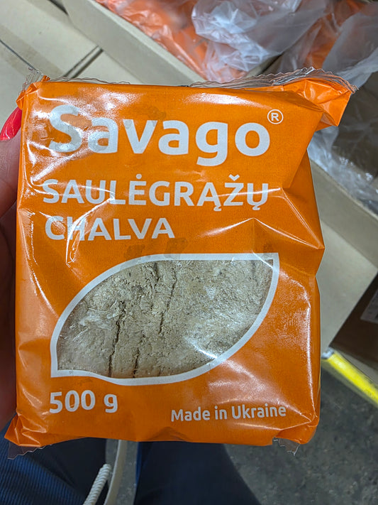 Saulėgrąžų chalva