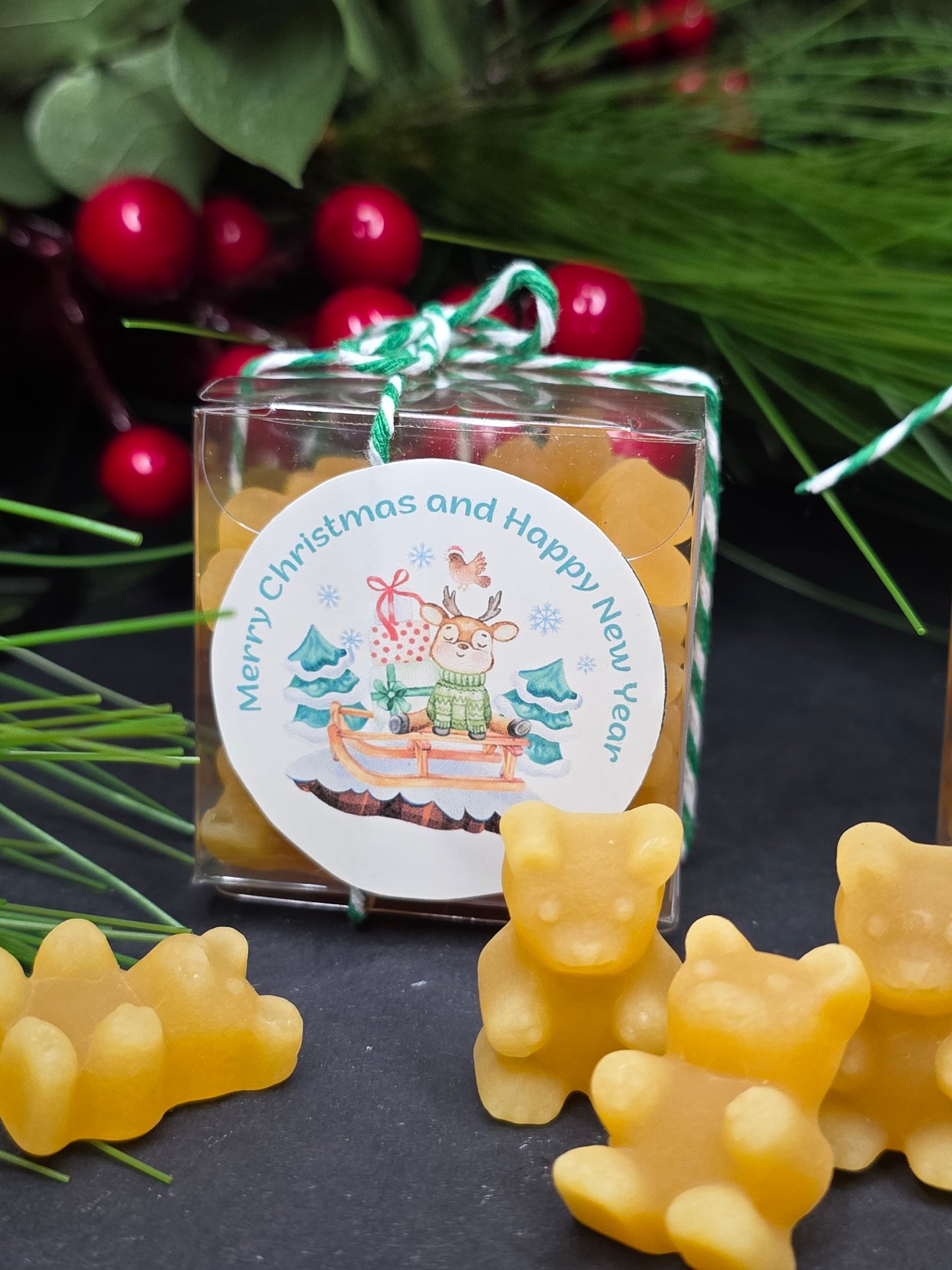 Kalėdinės mini arbatos "Meškutis" dovana