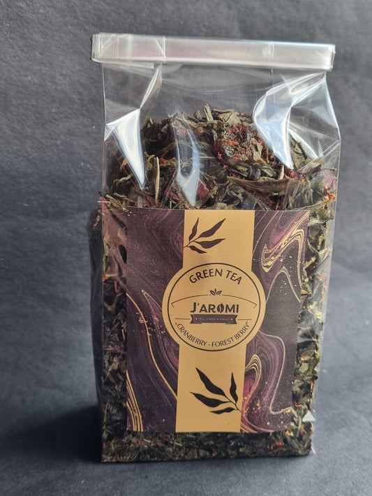 Green tea "CRANBERRY - FOREST BERRY"