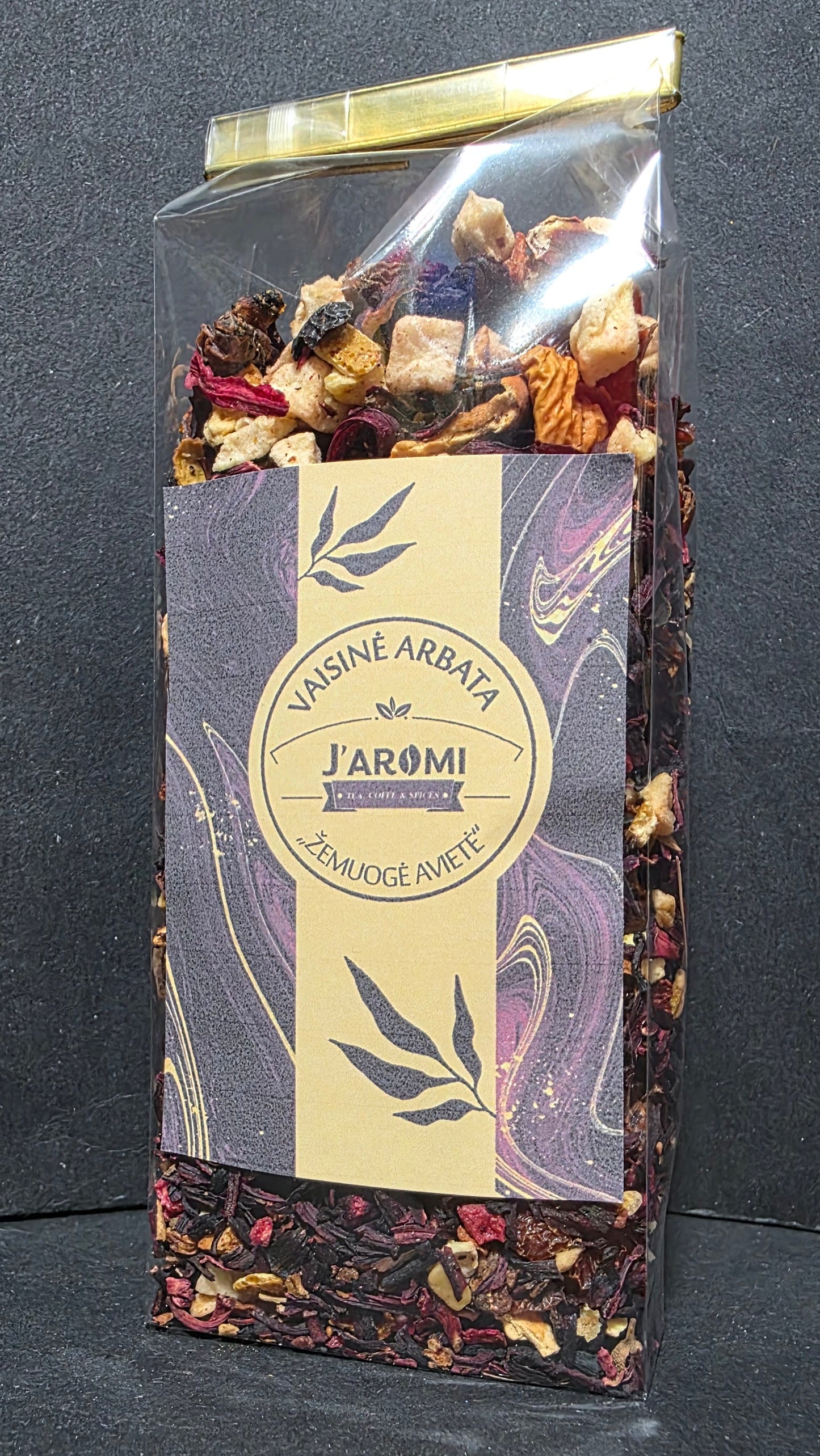 ŽEMUOGĖ AVIETĖ, vaisinė arbata