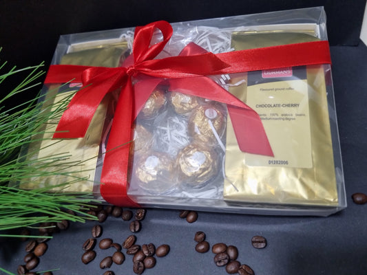 Kava ir saldainių dovana