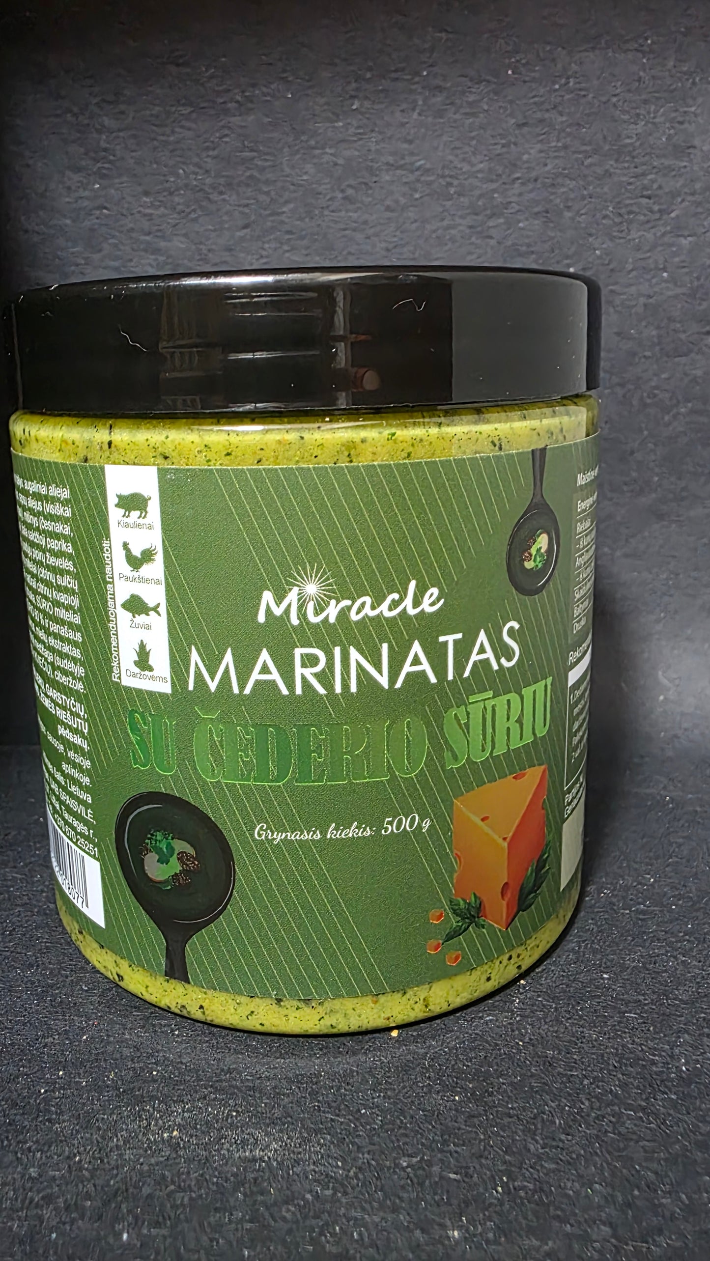 MIRACLE with Cheddar cheese