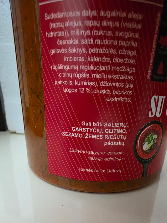 Miracle with Goji berries
Marinade