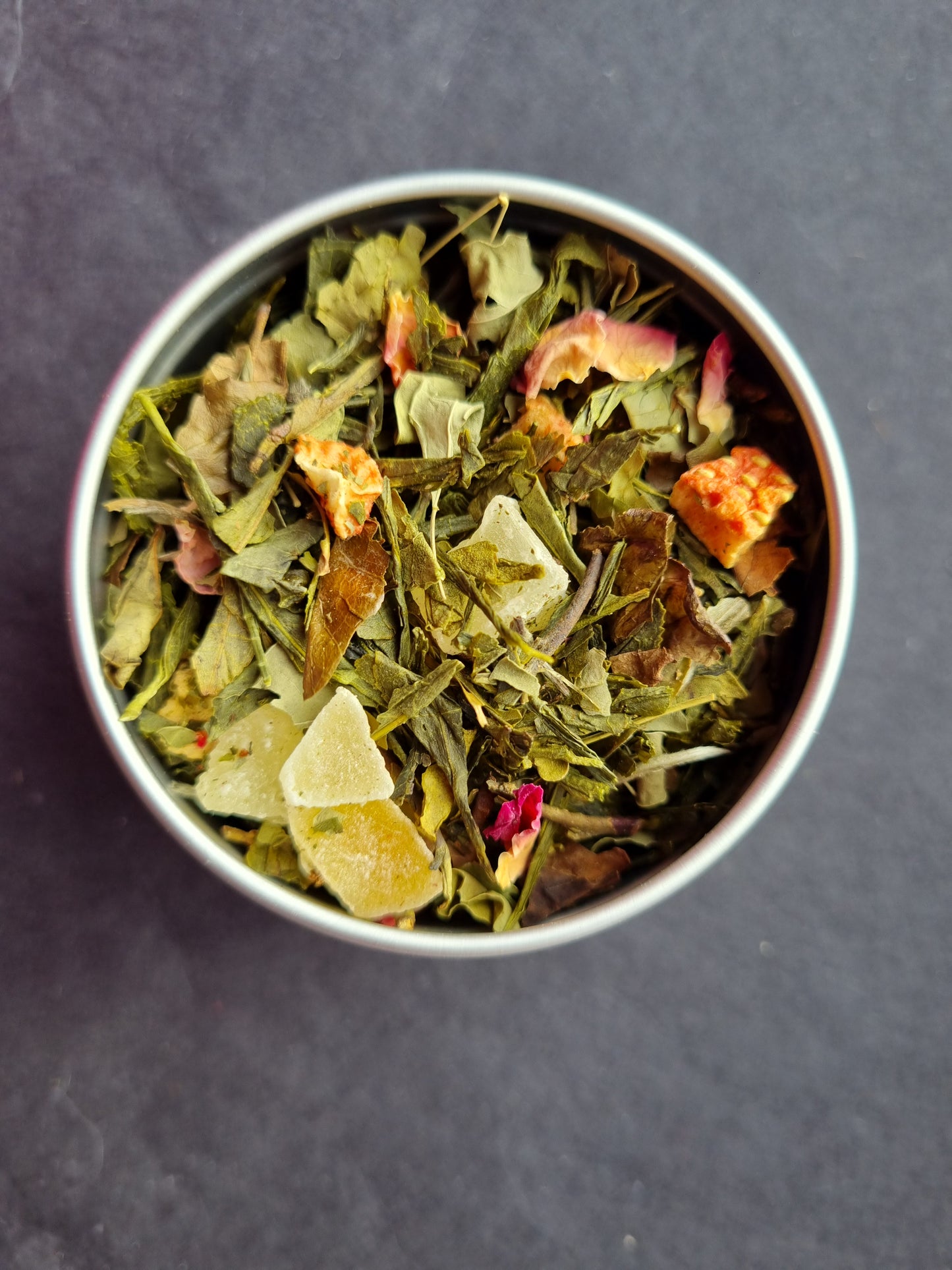 Green and white tea "RIPE STRAWBERRIES"