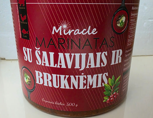 MIRACLE with Lingonberries and Sage