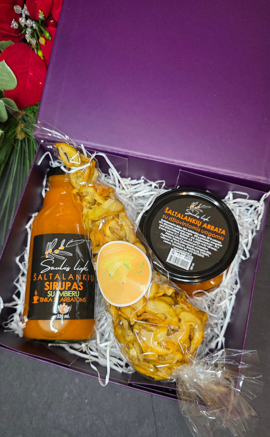 Sea Buckthorn with ginger Gift Set