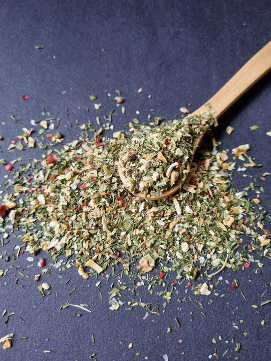 FISH with HERBS and PINK PEPPER